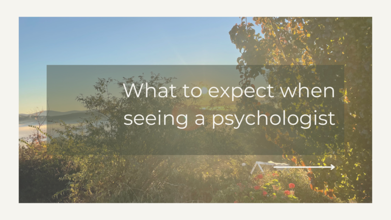 What to expect when seeing a psychologist